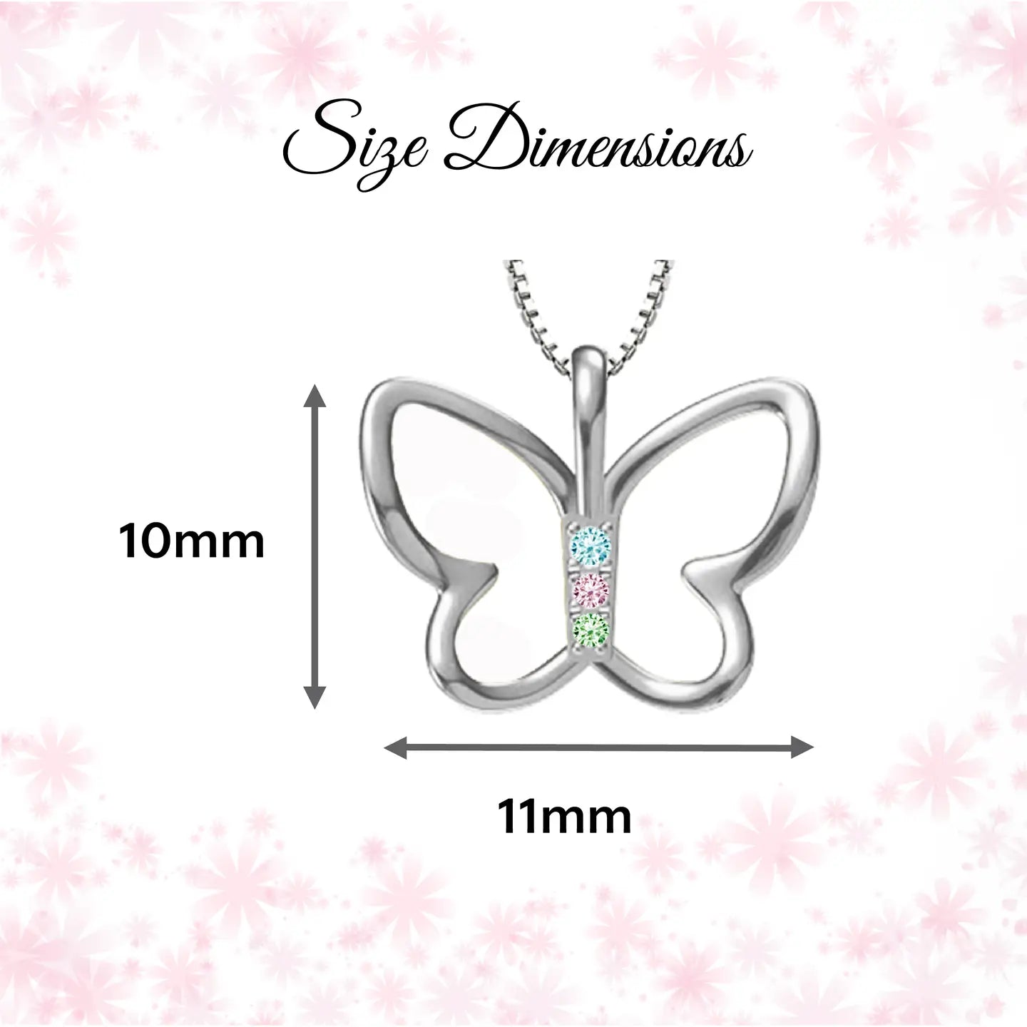 Butterfly Necklace in Sterling