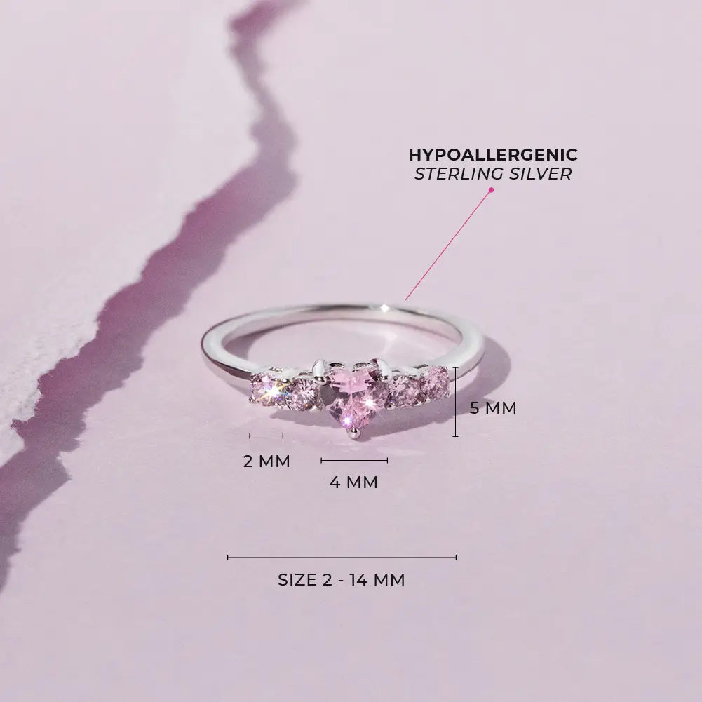 Pink Heart Solitaire