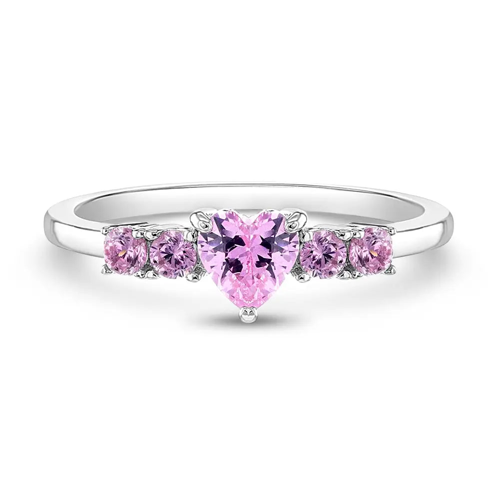 Pink Heart Solitaire