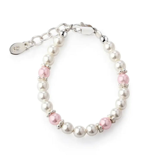 Rose and Pearl Bracelet