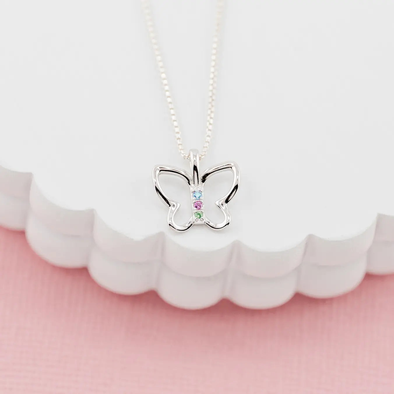 Butterfly Necklace in Sterling