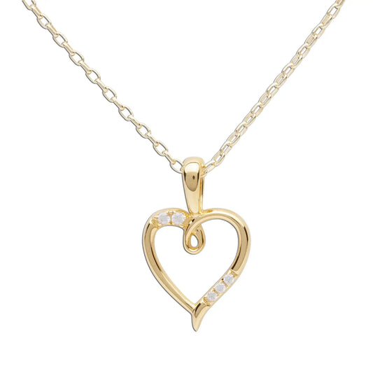 Brilliant Heart in 14k