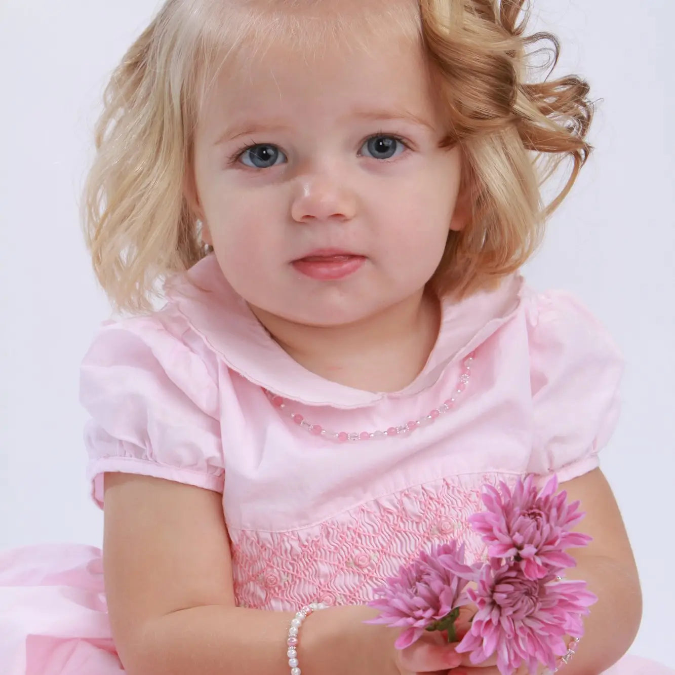 Rose and Pearl Bracelet